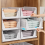 Stackable Wardrobe Storage Box, Multi-Function Foldable Storage Box 4