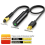 Καλώδιο USB Digital Fiber Optical σε 3,5 mm Converter για οπτικό ήχο 5