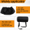 Sac de lestage Canopy 20 L Grand sac de lestage Canopy Noir 6