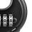 4 Digit Combination Disc Padlock for Storage Unit, School Gym Locker 5