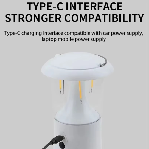 Lanterne de camping étanche et rechargeable pour l'extérieur 2