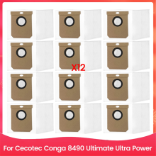 Bolsa para aspiradora Cecotec Conga 8490 Ultimate Ultra Power (12 unidades)