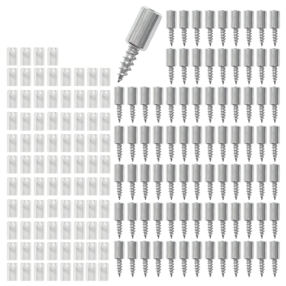 84 Pcs Self-Tapping Screws Cabinet Laminate Support Shelf Pins 4851215491208