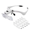 Lupa de cabeça iluminada por LED com 5 lentes intercambiáveis 2