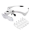 Lupa de cabeça iluminada por LED com 5 lentes intercambiáveis 1