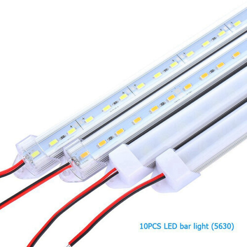 5 τεμάχια λωρίδες LED 12V, σωλήνας φωτισμού αυτοκινήτου με μπαταρία 24V 1