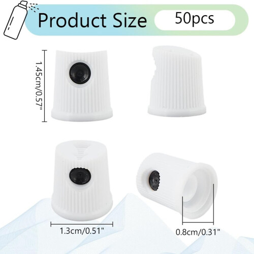 50 Pcs Spray-Paint Caps, Spray-Paint Nozzles Paint Replacement Cap 2