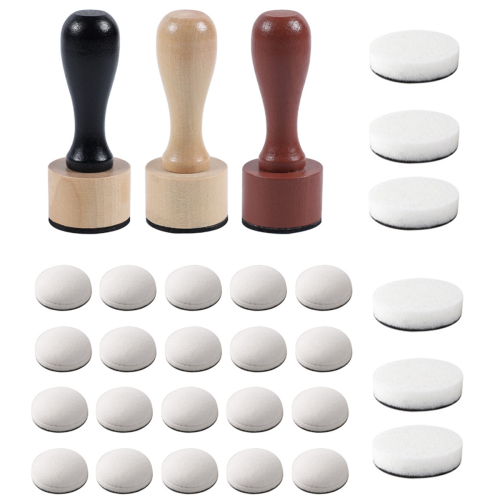 Mini Ink Blending Tools Interchanged Round Foams Refills