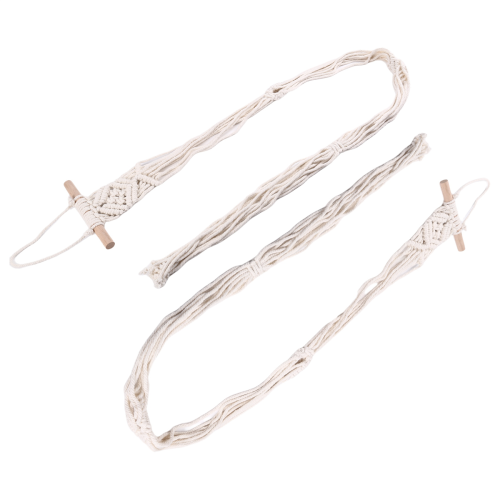 2 peças cabides para chapéus de macramê cabide para chapéus boho cabide para chapéus de cowboy