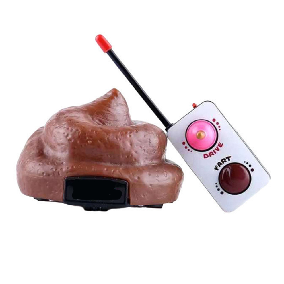 Neznačkové Speedy Remote Control Poop Car Hilarious Joke Prank Toy For Kids