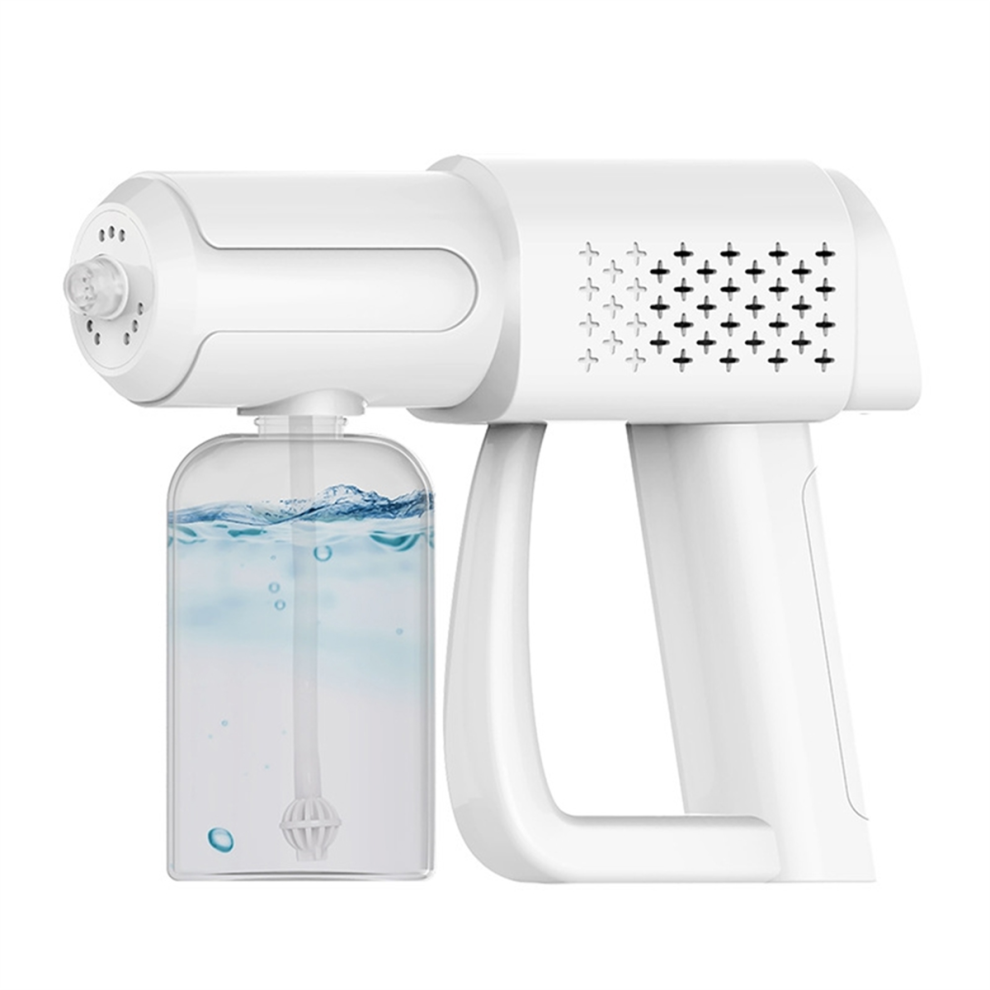 Macchina Disinfettante Nebulizzatrice, Pistola Spruzzatrice Nano Wireless Da 350 Ml Portatile
