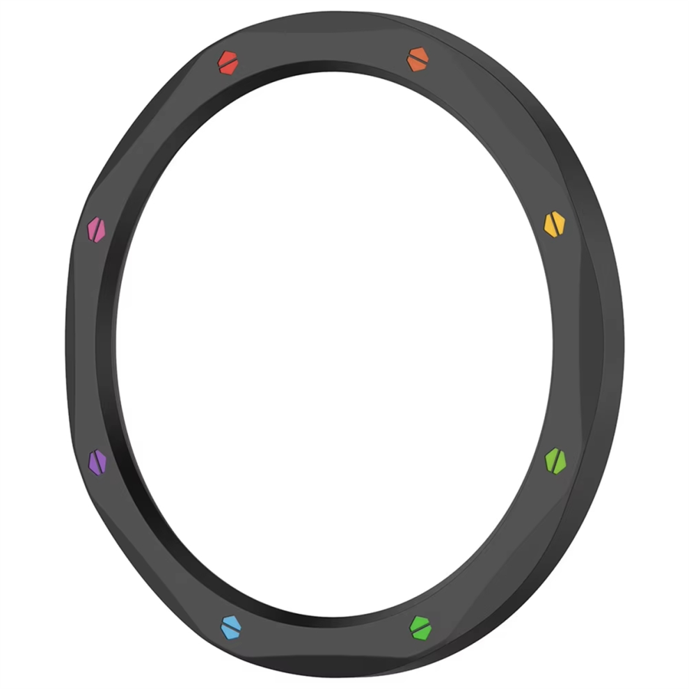Bague de protection de remplacement pour lunette métallique pour Xiaomi Watch S4 Rainbow