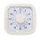 Visuele timer 60 minuten stopwatch wekker afteltimer wit 1
