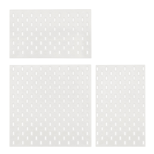 Μινιατούρες Διακοσμητικά Έπιπλα από Διάτρητο Ράφι Τοίχου Λευκό