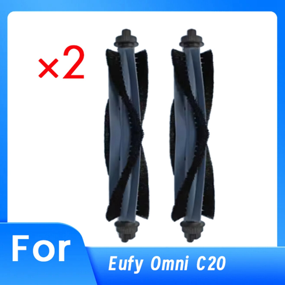 2 Pcs Vacuum Main Brush Replace for Eufy Omni C20 Vacuum Cleaner-image-OPC-PHHQVCB-NEW