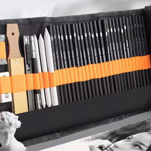 Skizzierstift-Set, Zeichenstift, Bleistift, Schülerzeichnung, Kunststil 27 1