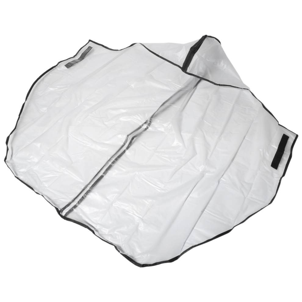 Housse de pluie pour sac de golf en PVC imperméable et coupe-vent