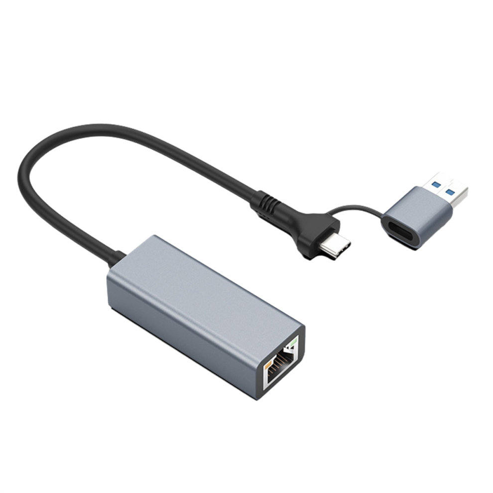 1000M Ethernet Gigabit Adapter Usb3.0 Type C To Rj45 Driver-Free 4851215442866