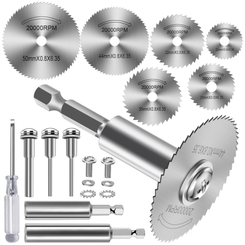 Cutting Wheel for Drill,Rotary Tool Cutting Discs 1/4In Round Shank