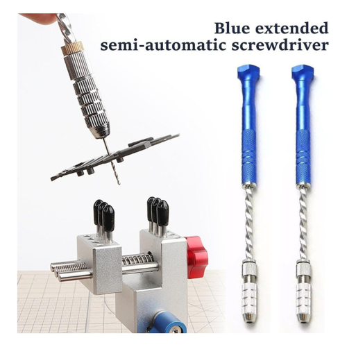 Pin Vise Hand Drills Bits Set with 0.8-3 mm Twist Drill Bits 2