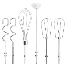 Hand Mixer Attachments Beater,Whisk,Blending Rod and Dough Hooks,