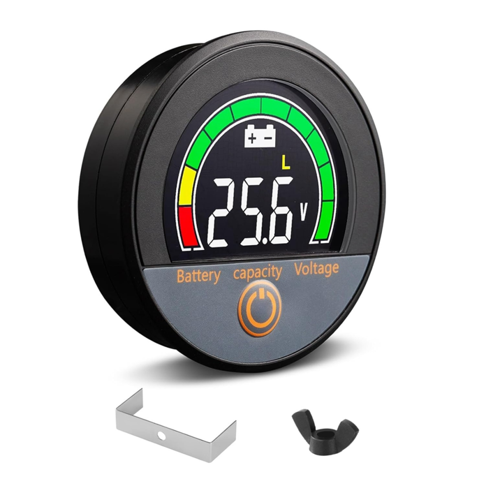 12V 24V 48V 60V 84V Waterproof Ip67 Battery Capacity Voltage Meter 4853167843654