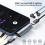 Προσαρμογέας ακουστικών USB τύπου C σε διπλό USB C 60W για iPhone 15 3