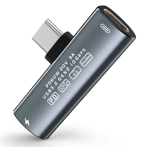 Προσαρμογέας ακουστικών USB τύπου C σε διπλό USB C 60W για iPhone 15