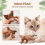 Interactive Chirping Bird Cat Toy Flapping Wings Bird 3
