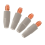10PCS 24KD Welding Contact Tips Coating Protect M6 Gas Nozzle Tip 3