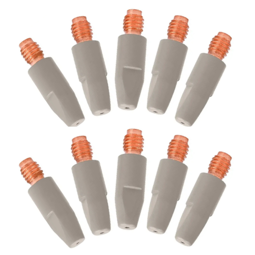 10PCS 24KD Welding Contact Tips Coating Protect M6 Gas Nozzle Tip 1