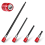 Drill Bit Extension 2/4/6/12 inch,Magnetic Bit Holder 4 Pcs 1