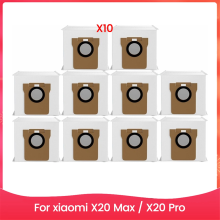 Substituição de sacos de pó para aspirador de pó robô Xiaomi X20 Max/X20 Pro