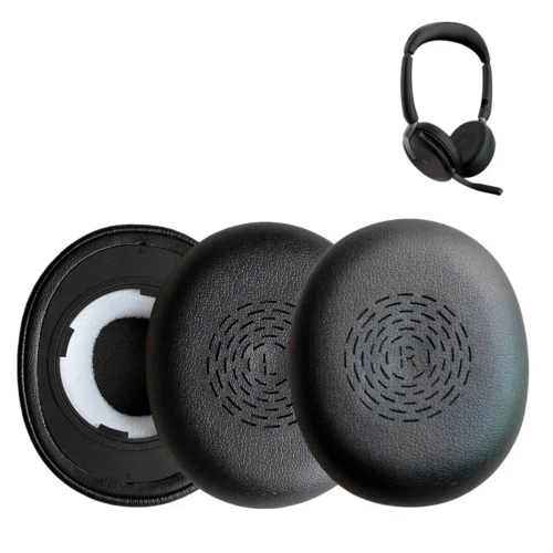 1 Pair Sponge Ear Pads for Jabra Evolve2 65UC/MS Flex Headset Cushion 2