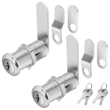 Cabinet Locks with Keys,1-1/2Inch Long Cam Locks Keyed