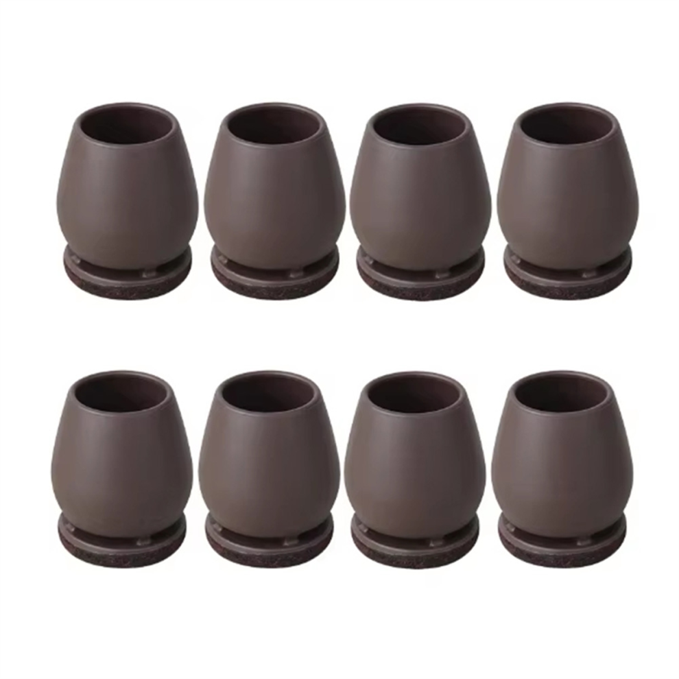 Silicone Chair Leg Protectors With Felt Pads,Furniture Foot Covers 4851215458423