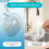 For CHEERBLE Automatic Pet Fountain Replacement Filters 8PCS 2