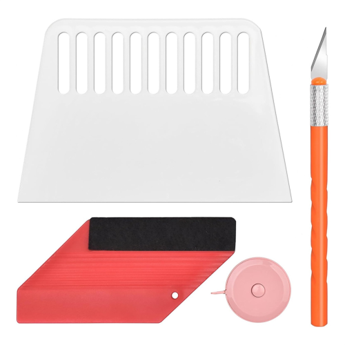 Removable Wallpaper Peel and Stick Contact Paper Application Tools