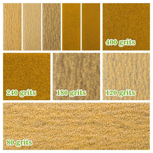 Kit de lixadeira tipo micro com 50 lixas, lixa de detalhes úmida e seca 2