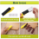 Kit de lixadeira tipo micro com 50 lixas, lixa de detalhes úmida e seca 4