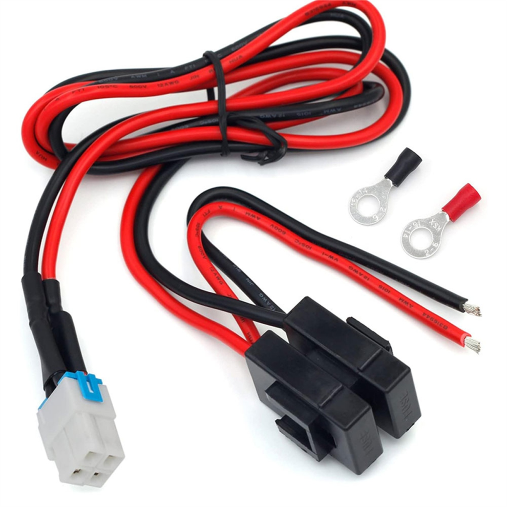 4-Pin 12Awg Dc Power Supply Cable For Yaesu Radio Ft-450D Kenwood 4851973682009
