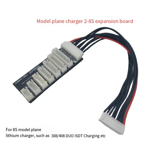 2S-8S Lithium Batterij Balans Lader Adapterplaat 1