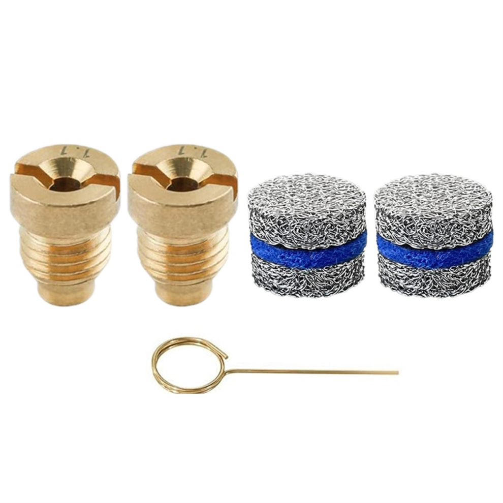 2Pcs 1.1Mm Foam Cannon Orifice Nozzle And 2Pcs Foam Maker 5000 Psi 4851215494827