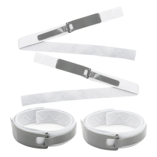 Foley Catheterhouder Urine Beenbandhouder 4 Stuks Elastisch Grijs