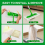 120PCS Dry Dustcloths Sweeper Disposable Duster Refill Pads 5