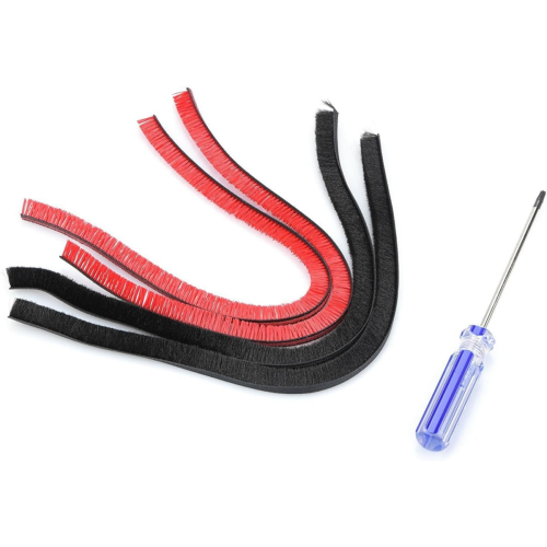 4 Pack Rolling Brush Plush Strips for Dyson V6 V8 V10 Vacuum Cleaner
