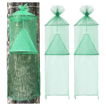 Pacote com 2 armadilhas para moscas-lanterna-pintadas, conjunto com corda e pregos