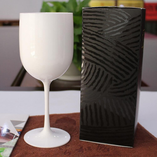 (As show, One size) Elegant And Unbreakable Wine Glasses, Plastic , Very Shatterproof-E 2