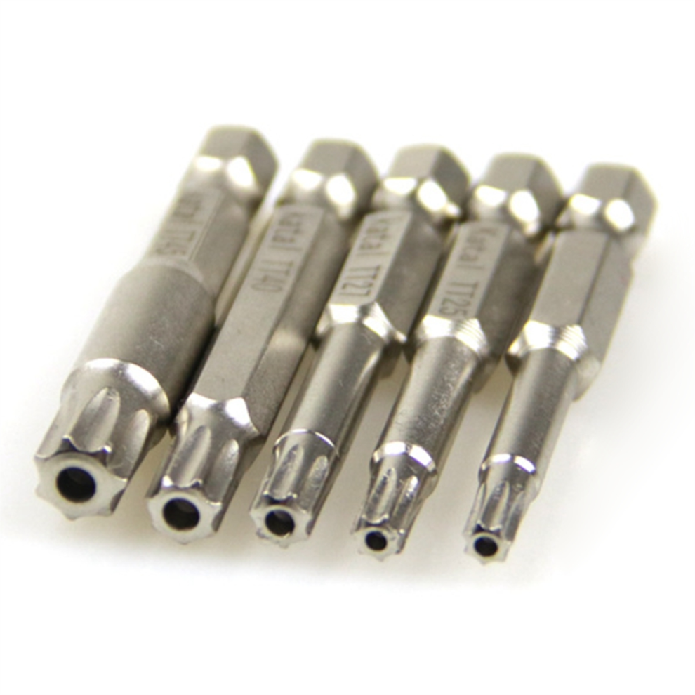 7-Point Hole Plum Head Hexagonal Handle Screwdriver Bit 4851215424336