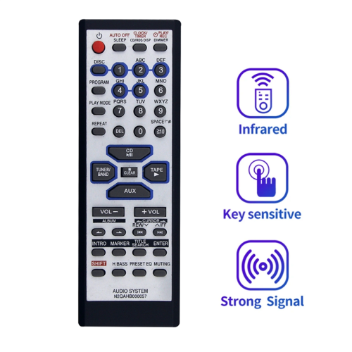 N2QAHB000057 Remote Control for Panasonic CD Stereo System SC-AK330 2